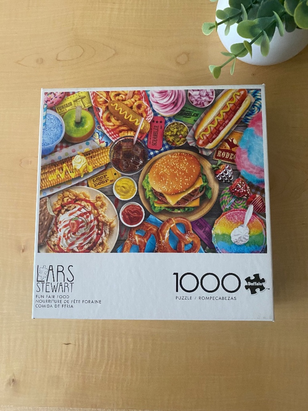 FUN FAIR FOOD PUZZLE - 1000 PIECES